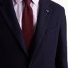 Honeycomb-Knit Wool Blazer - CU