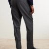 Straight-Leg Wool and Cashmere-Blend Flannel Trousers - BK