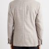 Wool Canvas Blazer - BK Wool Canvas Blazer - BK