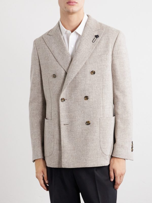 Wool Canvas Blazer - FR Wool Canvas Blazer - FR