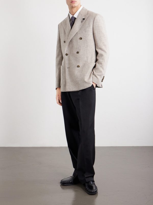 Wool Canvas Blazer - OU Wool Canvas Blazer - OU