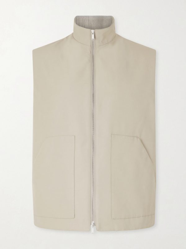 Cotton-Blend Gilet Cotton-Blend Gilet