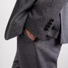 Double-Breasted Wool Suit Jacket - E3 Double-Breasted Wool Suit Jacket - E3