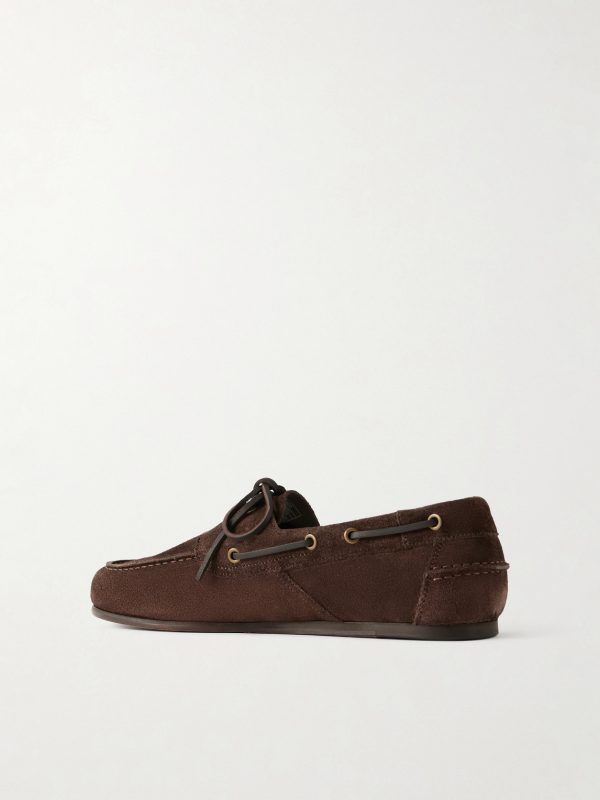 Owen Suede Boat Shoes - BK Owen Suede Boat Shoes - BK
