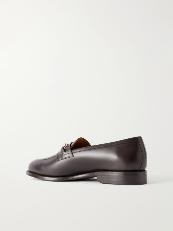 The Horsebit Leather Loafers - BK