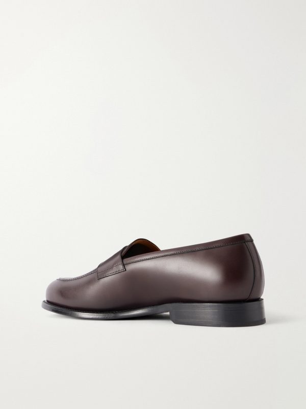 Leather Penny Loafers - BK