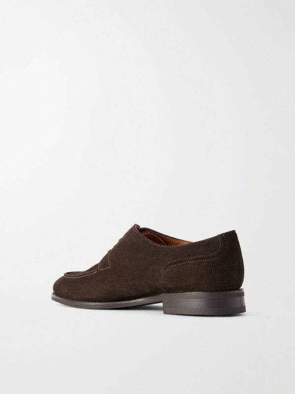 The Split Toe Suede Derby Shoes - BK The Split Toe Suede Derby Shoes - BK