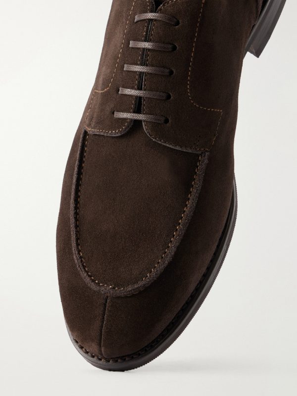 The Split Toe Suede Derby Shoes - CU The Split Toe Suede Derby Shoes - CU