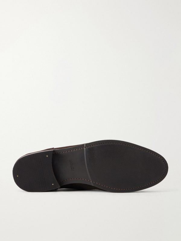 The Split Toe Suede Derby Shoes - E1 The Split Toe Suede Derby Shoes - E1
