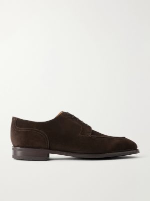 The Split Toe Suede Derby Shoes