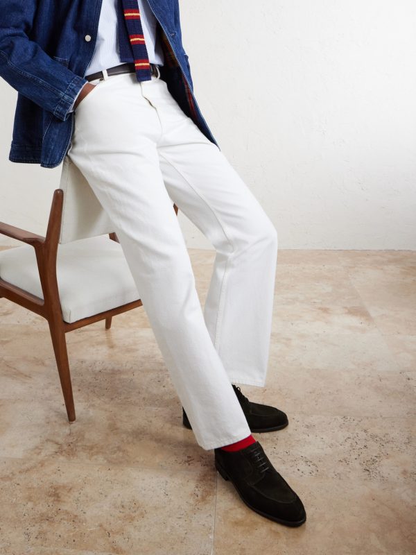The Split Toe Suede Derby Shoes - OU The Split Toe Suede Derby Shoes - OU