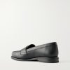 The Ivy Suede Penny Loafers - BK The Ivy Suede Penny Loafers - BK