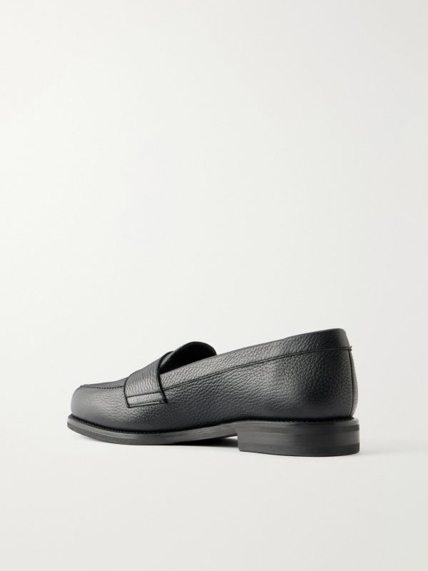 The Ivy Suede Penny Loafers - BK The Ivy Suede Penny Loafers - BK