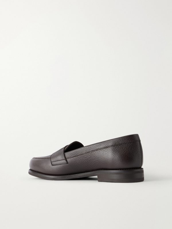 The Ivy Leather Penny Loafers - BK