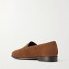 Suede Penny Loafers - BK