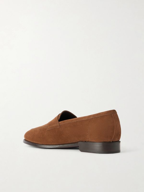 Suede Penny Loafers - BK