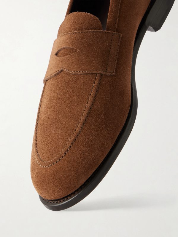 Suede Penny Loafers - CU