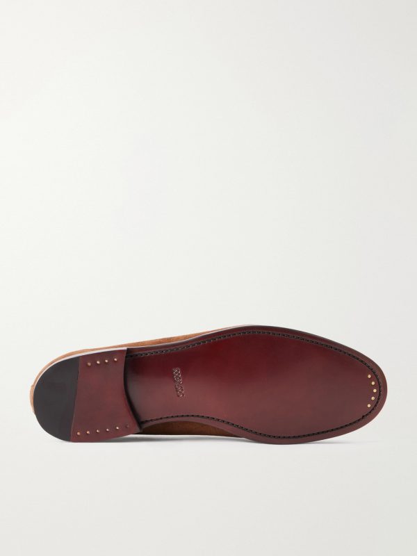 Suede Penny Loafers - E1