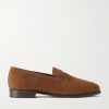 Suede Penny Loafers