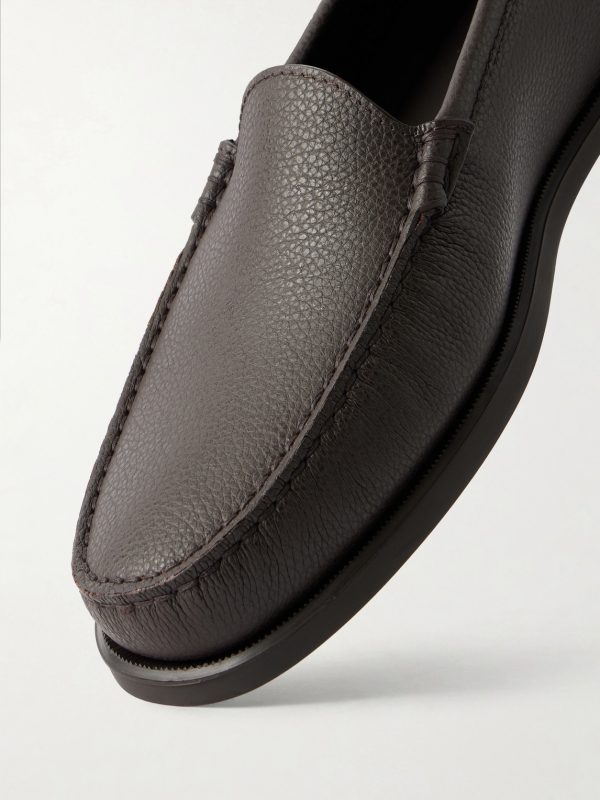 The Venetian Full-Grain Leather Loafers - CU