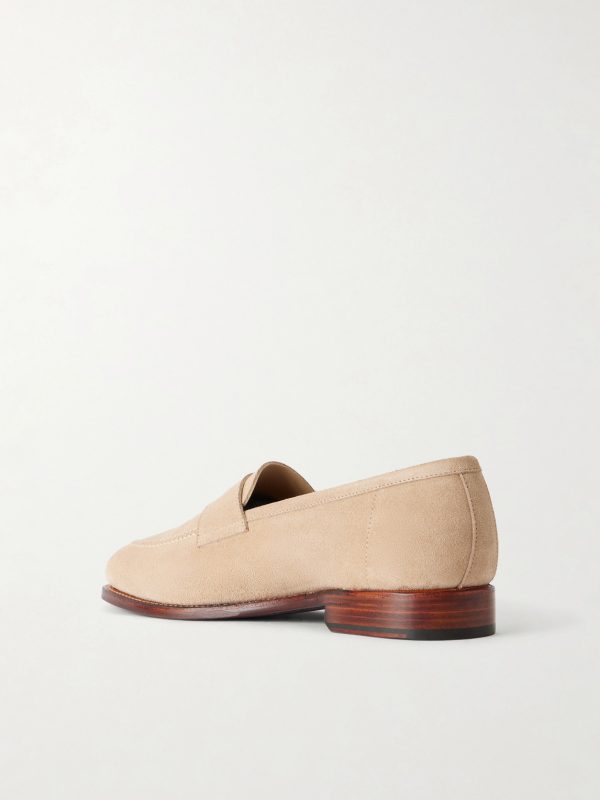 Suede Penny Loafers - BK
