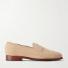 Suede Penny Loafers