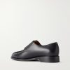 Leather Monk-Strap Shoes - BK Leather Monk-Strap Shoes - BK