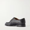 The Split Toe Full-Grain Leather Derby Shoes - BK