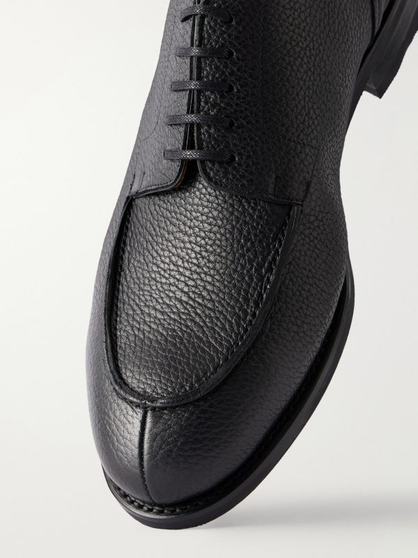 The Split Toe Full-Grain Leather Derby Shoes - CU