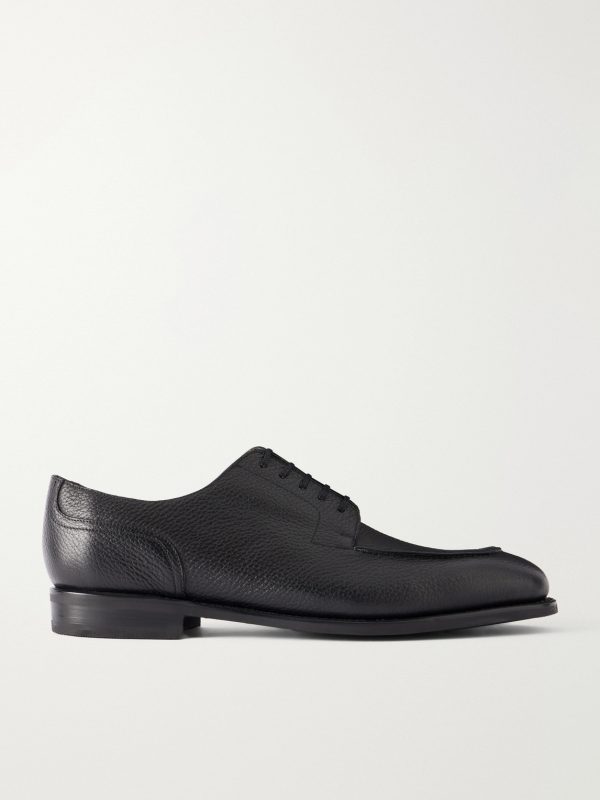 The Split Toe Full-Grain Leather Derby Shoes