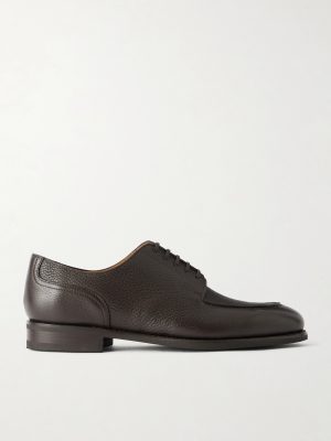 The Split Toe Full-Grain Leather Derby Shoes The Split Toe Full-Grain Leather Derby Shoes