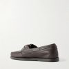 Full-Grain Leather Boat Shoes - BK Full-Grain Leather Boat Shoes - BK