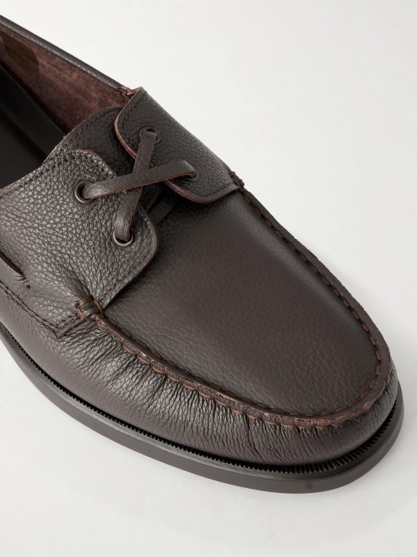 Full-Grain Leather Boat Shoes - CU Full-Grain Leather Boat Shoes - CU