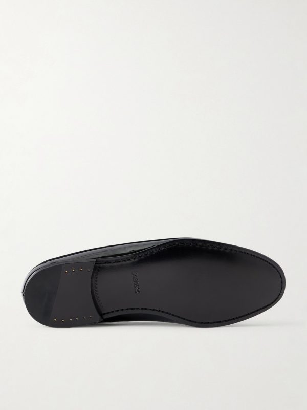 The Belgian Patent-Leather Loafers - E1