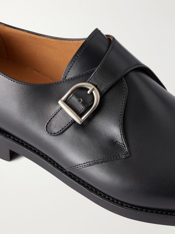 Leather Monk-Strap Shoes - CU Leather Monk-Strap Shoes - CU