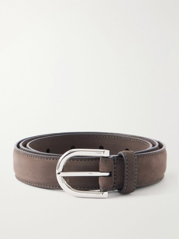 The Belt 2.5cm Nubuck Belt