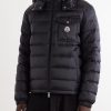 Verith Logo-Appliquéd Quilted Shell Hooded Down Jacket - FR