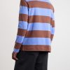 Logo-Appliquéd Striped Cotton-Jersey Polo Shirt - BK Logo-Appliquéd Striped Cotton-Jersey Polo Shirt - BK