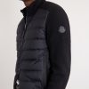 Logo-Appliquéd Cashmere-Blend and Quilted Shell Down Jacket - CU Logo-Appliquéd Cashmere-Blend and Quilted Shell Down Jacket - CU