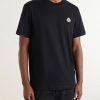 Pack of Three Logo-Appliquéd Cotton-Jersey T-Shirt - FR Pack of Three Logo-Appliquéd Cotton-Jersey T-Shirt - FR