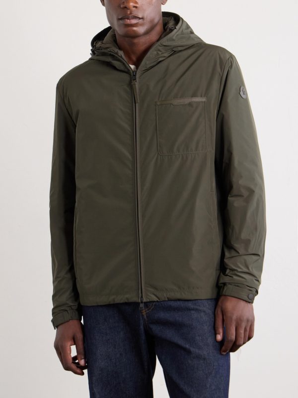 Austerin Leather-Trimmed Aquaflect Shell Down Jacket - FR