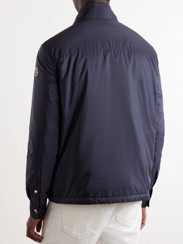 Meridelle Logo-Appliquéd Shell Down Blouson Jacket - BK Meridelle Logo-Appliquéd Shell Down Blouson Jacket - BK
