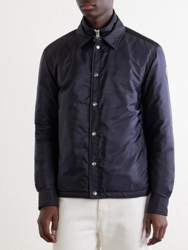 Meridelle Logo-Appliquéd Shell Down Blouson Jacket - FR Meridelle Logo-Appliquéd Shell Down Blouson Jacket - FR