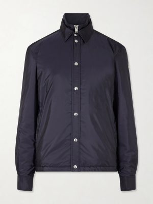 Meridelle Logo-Appliquéd Shell Down Blouson Jacket