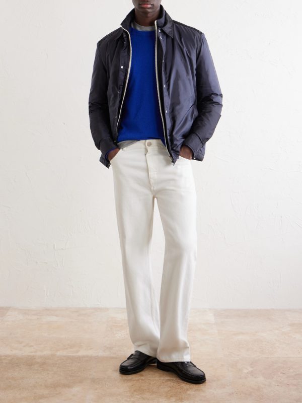 Meridelle Logo-Appliquéd Shell Down Blouson Jacket - OU Meridelle Logo-Appliquéd Shell Down Blouson Jacket - OU