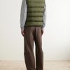 Tibb Logo-Appliquéd Quilted Shell Down Gilet - BK