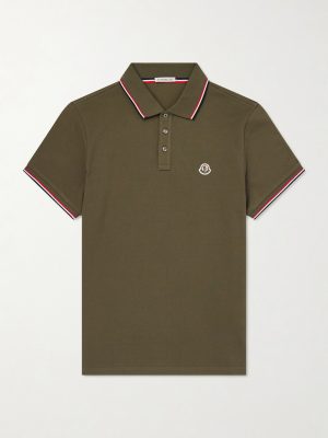 Logo-Appliquéd Cotton-Piqué Polo Shirt Logo-Appliquéd Cotton-Piqué Polo Shirt