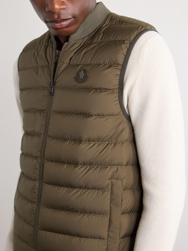 Froissel Logo-Appliquéd Quilted Shell Down Gilet - CU