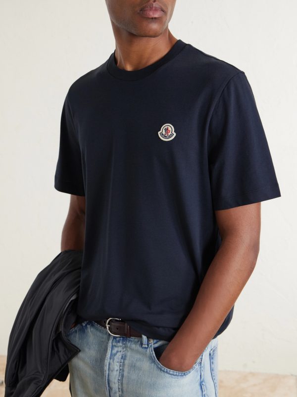 Pack of Three Logo-Appliquéd Cotton-Jersey T-Shirt - CU Pack of Three Logo-Appliquéd Cotton-Jersey T-Shirt - CU