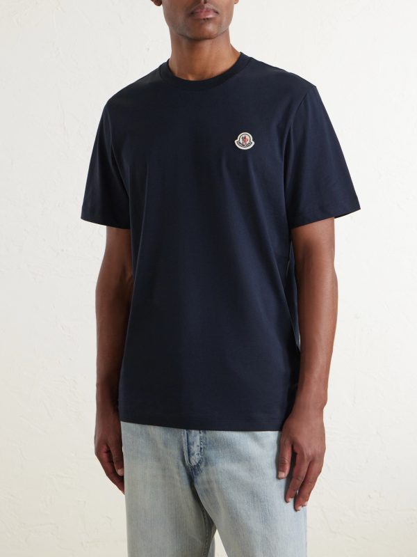 Pack of Three Logo-Appliquéd Cotton-Jersey T-Shirt - FR Pack of Three Logo-Appliquéd Cotton-Jersey T-Shirt - FR